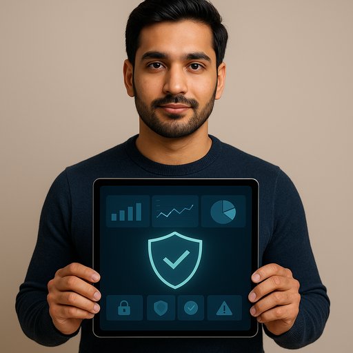 456bed নিরাপত্তা dashboard স্ক্রিন